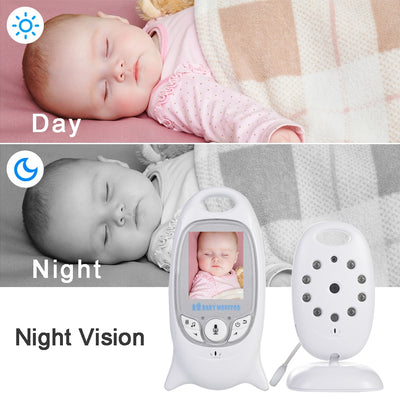 VB601 Baby Monitor 2 inch BeBe Baba Electronic Babysitter Radio Video Nanny Camera Night Vision Temperature Monitoring 8 Lullaby