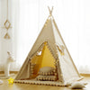 Small tree bud children's Indian tent baby toy house little girl princess room indoor game house children's tent with mat