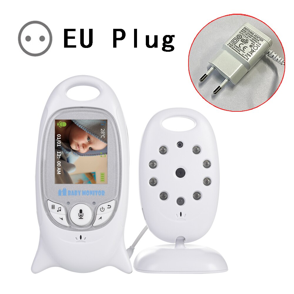 VB601 Baby Monitor 2 inch BeBe Baba Electronic Babysitter Radio Video Nanny Camera Night Vision Temperature Monitoring 8 Lullaby