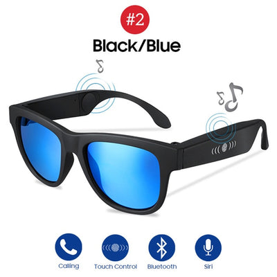 VIVIBEE Bone Conduction Sunglasses Music Zungle 2019 Trending Products Smart Men Bluetooth Women Polarized Audio Sun Glasses