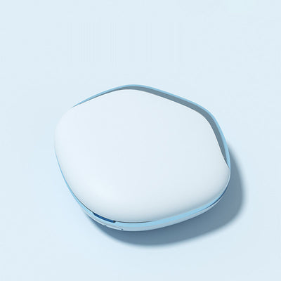 Ultrasonic cleaner, electric portable contact lens, contact lens, replaceable cleaning compartment