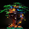 Building block lighting compatible with LEGO treehouse 21318 creative treehouse lighting jungle treehouse LED lighting group